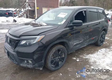 2019 Honda Passport Sport from USA, damaged, VIN 5FNYF8H29KB023691